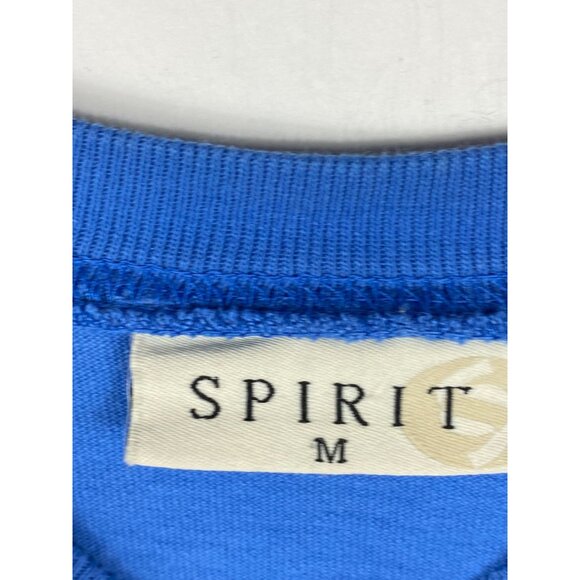 Vintage Spirit U.S. Capitol Washington, D.C. Pullover Sweatshirt Blue M F74 - Picture 3 of 4